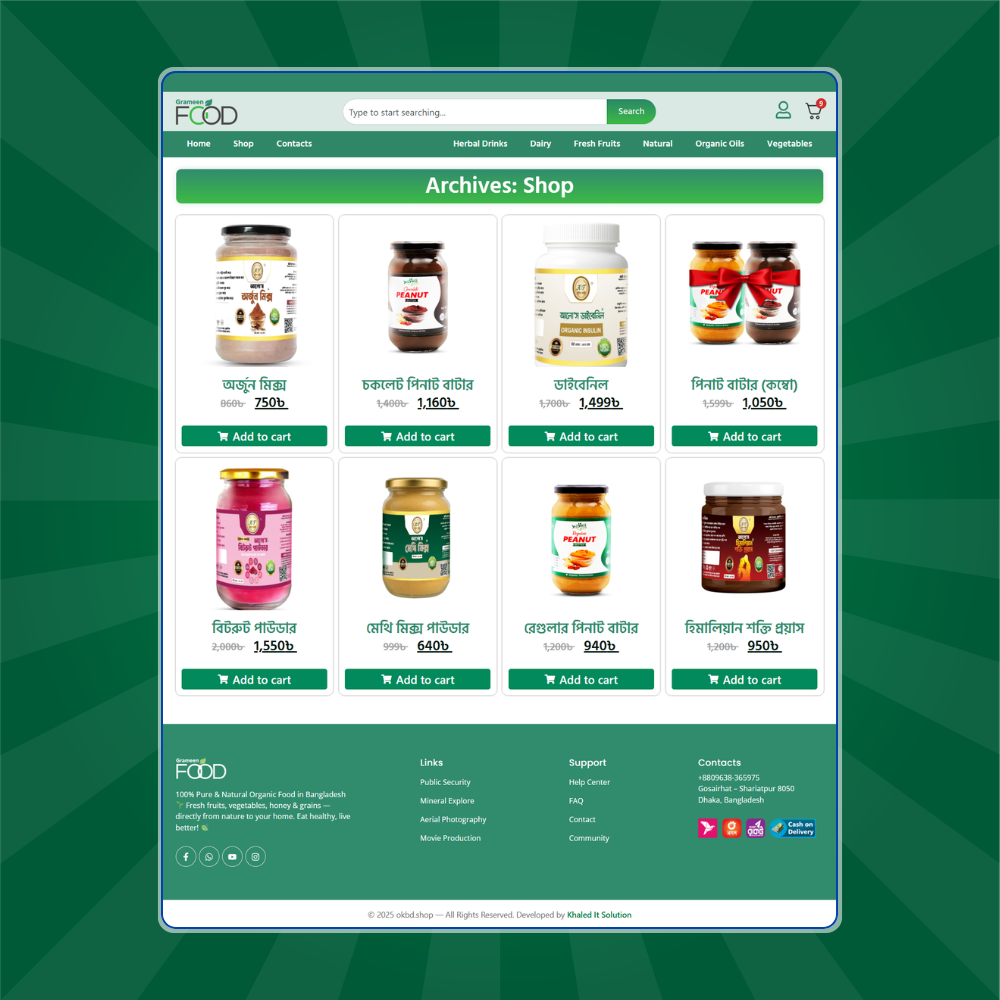 Ready-to-Use Organic Food E-commerce - Image 3