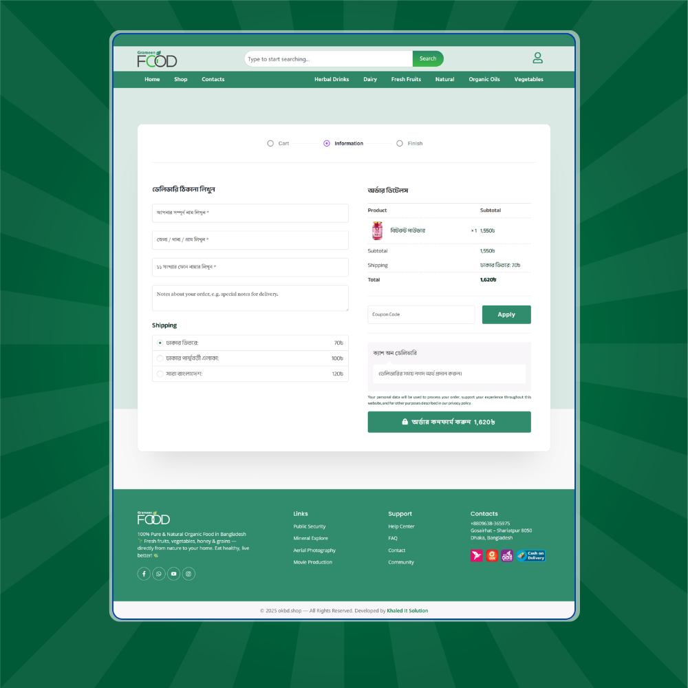 Ready-to-Use Organic Food E-commerce - Image 5