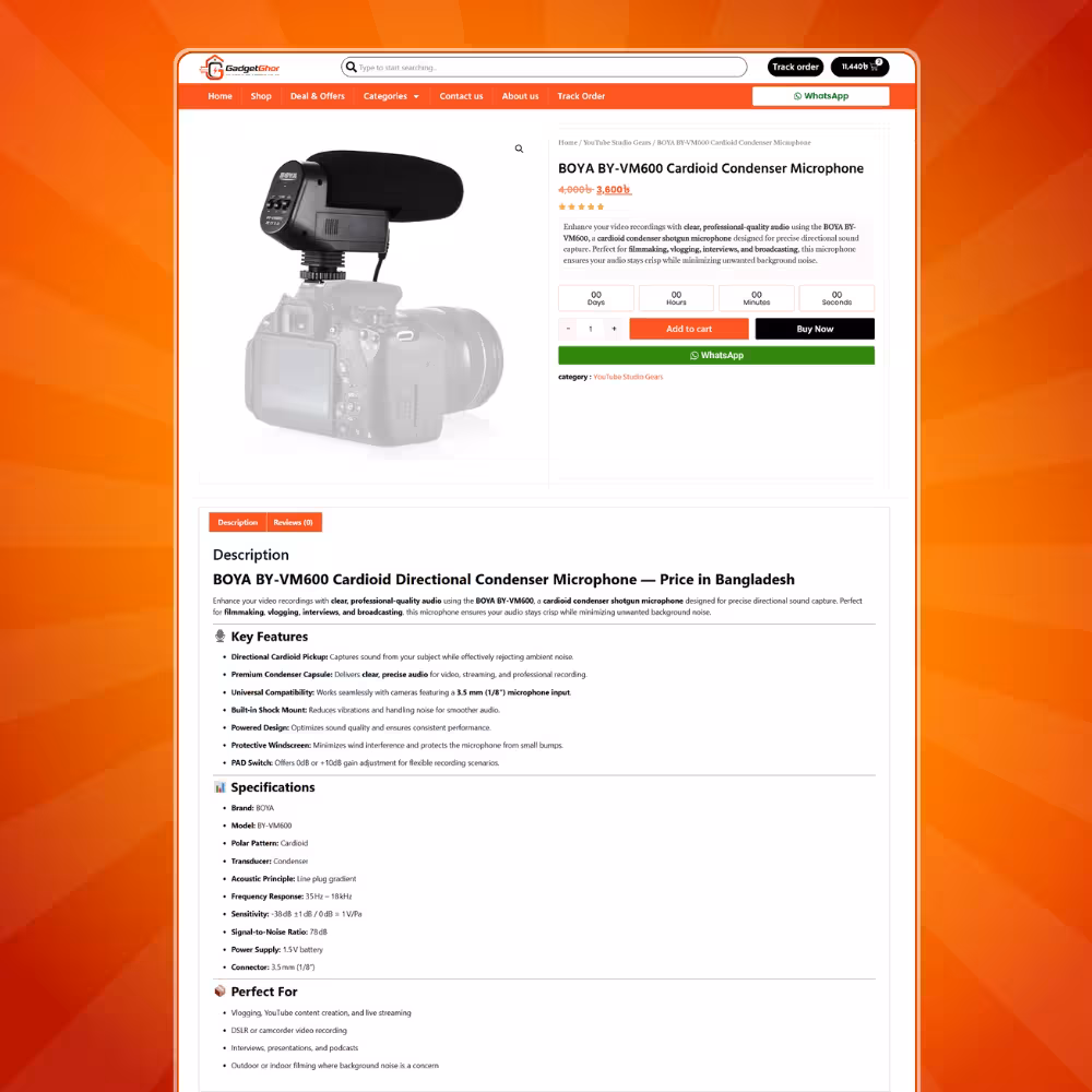 GadgetGhor – Elementor Gadget eCommerce Template - Image 7